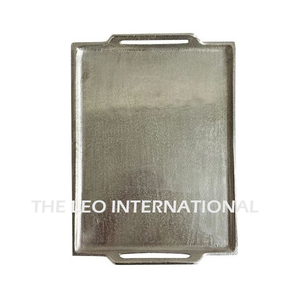 Classic Marble and Aluminum Serving <b>Tray</b> with Vintage Inspired Finished Durable and Excellent Choice for <b>Breakfast</b> - Product Image 5