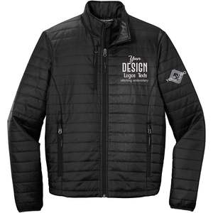 Chaqueta Acolchada Personalizada con Bordado Personalizado para Hombre, Modelo J850, Chaqueta de Exterior - Product Image 2