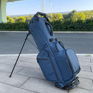 Sac de golf imperméable de qualité supérieure avec support automatique et doubles sangles rembourrées pour un confort maximal sur le parcours - Product Image 2
