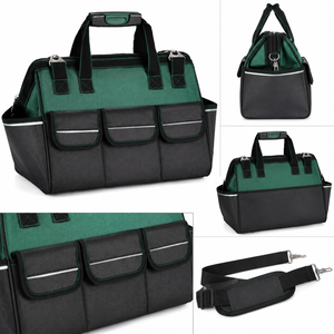 Heavy Duty Electrician Tool Bag | Multi Pocket Professional Tool Storage Bag | Durable Tool Organizer | OEM & Custom Logo - Product Image 3
