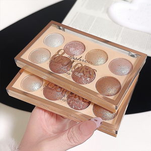 8 Colors Baked <b>Eyeshadow</b> & Highlighter Palette - Product Image 3