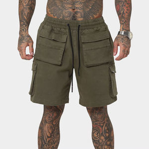 Factory Price Mens Cargo Shorts Poly Cargo Lightweight Shorts Casual Cargo Style Summer Bulk - Product Image 5