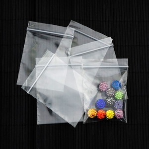 Food Grade Transparent PE Reclosable Zipper Bag Moisture Proof Self-Sealing Stand up Pouch Packaging Clear LDPE for <b>Storage</b> - Product Image 4