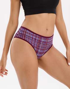 Culottes string en coton tricoté taille basse pour femmes, respirantes, texture douce, extensibles, taille équilibrée, vente en gros à prix abordable - Product Image 6