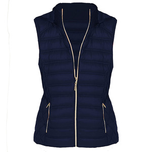 Gilet matelassé sans manches pour femme grande taille, personnalisé, chaud, respirant, en nylon, pour l'équitation et les activités hivernales - Product Image 3