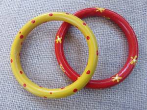 Wooden <b>Bangles</b> Handcrafted for Women Elegant Bohemian Jewelry Gifts and Fashion by Tradebyd - Product Image 1
