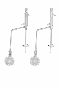 MAYALAB Conjunto de Aparatos Dean-Stark de Vidrio Borosilicato, con Balón de 500 ml, Trampa de 10 ml, Grifo y Condensador Liebig, para Investigación de Laboratorio y Solventes 1 - Product Image 3