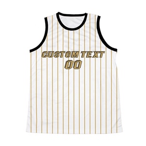 Camiseta de Baloncesto Sublimada Personalizada, Sin Mangas, de Malla de Poliéster de Secado Rápido, con Nombre, Número y Equipo, para Adultos - Product Image 6