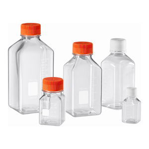 Frascos de Almacenamiento Cuadrados u Octogonales de PET Corning, Plástico Estéril para Almacenamiento de Muestras de Laboratorio - Product Image 1