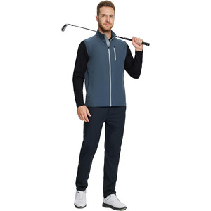 Chaleco de Golf Reflectante de Alta Visibilidad para Hombre, Chaleco Deportivo de Seguridad Nocturna, Prenda Exterior Deportiva - Product Image 3