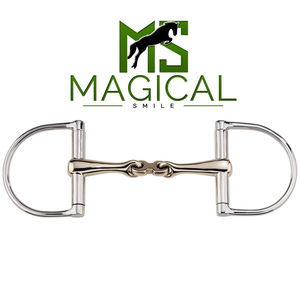 High Quality Custom Made Hunter <b>Jumper</b> Special D RING Snaffle Horse Bits 16MM German Silver & Ring 75MM Stainless Steel - Product Image 1