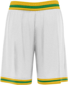 Custom Logo Sublimation Real Double-<b>Layer</b> Thick 100% Polyester 160g Mesh Men's Adult Basketball Shorts Style Quick Dry Position - Product Image 6