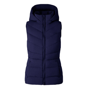 Gilet matelassé décontracté imperméable pour femme, sans manches, prix de gros - Product Image 6