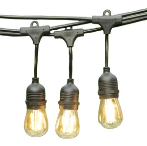 ไฟประดับตกแต่งแบบฟีสตูน LED คุณภาพดี IP65 แสงวอร์มไวท์ 2700K ทองแดงแท้ 100% สไตล์วินเทจ สำหรับเทศกาลคริสต์มาส ยอดนิยม เชื่อมต่อง่าย สะดวก - Product Image 3