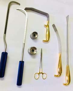 Ensemble d'instruments de chirurgie mammaire, 8 pièces, en acier inoxydable, outils chirurgicaux manuels, ensemble de chirurgie mammaire Pentax, certifié CE - Product Image 3