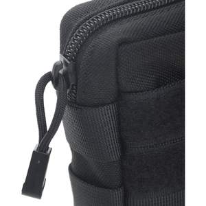 Petite pochette d'administration horizontale pochette tactique Molle en polyester pour équipement EDC et organisation d'outils - Product Image 4