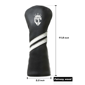 Funda de cuero para palo de golf con impresión de logotipo personalizado, de alta calidad, con bordado en cuero PU, para venta en línea. - Product Image 6