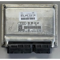 Módulo de control de motor ECU Bosch Audi AR usado. Módulo de control de motor ECU usado compatible con Bosch Audi 8E0 909 518 AR, piezas de automóvil.