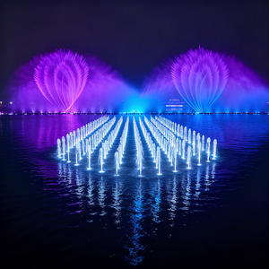 Luxury Dancing Musical Water Feature Indoor Outdoor Modern Style Stainless Material Floating <b>Pond</b> Fountain Nozzle - Product Image 4