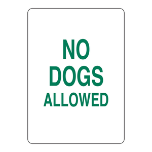 Panneau d'interdiction d'accès aux chiens Brady - Panneau d'avertissement carré durable pour intérieur/extérieur pour zones restreintes - Product Image 2