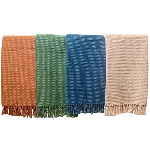 Striped 100% Cotton Woven Peshtemal <b>Beach</b> <b>Towel</b>-Eco-Friendly Quick-Dry & Disposable - Product Image 1