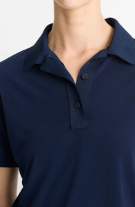 Nouvel arrivage en gros : Chemises décontractées pour femmes, anti-boulochage, anti-rétrécissement, avec logo imprimé personnalisé et appliques, pour l'été, écologiques - Product Image 3