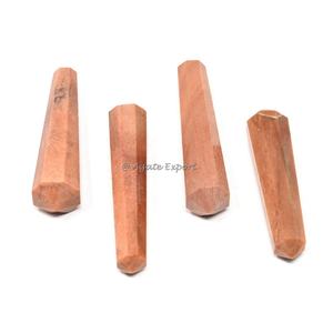 Venta al por mayor de cristal curativo de cuarzo Natural melocotón Aventurina Punto de doble terminación para la meditación y la decoración del hogar - Product Image 1