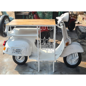 Reproduction Scooter <b>Bar</b> Counter Vintage Old Scooter Wood <b>Bar</b> <b>Table</b> Bulk Wholesale Export Quality Manufacturer Supplier - Product Image 2