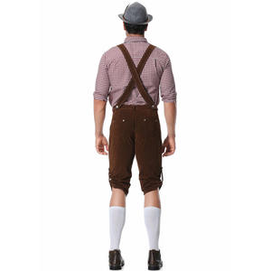 Commande en gros de costumes Lederhosen bavarois pour hommes – Marquage personnalisé, fabrication OEM, vêtements d'Oktoberfest de haute qualité - Product Image 3