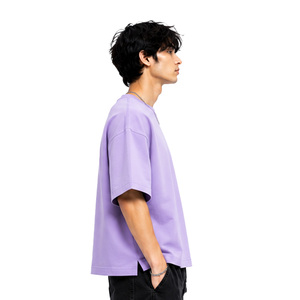 เสื้อยืดทรงบ็อกซี่ผู้ชายขายส่ง ผ้าคอตตอนพรีเมียมเนื้อหนา ทรงหลวม แขนสั้น รับทำโลโก้ตามสั่ง OEM ODM เสื้อผ้าแบรนด์ส่วนตัว - Product Image 2