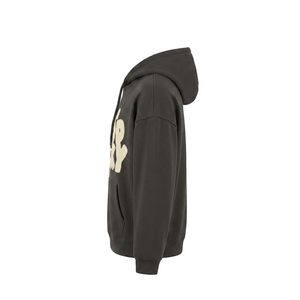Sweat-shirt à capuche en coton pour homme, motif graphique, décontracté, à manches longues, streetwear, logo personnalisé, vente en gros - Product Image 2