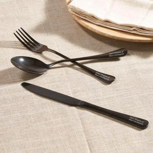 Juego de Cubiertos Decorativos Arcoíris de 4 Piezas, Juego de Cubiertos de Alta Calidad Premium para Restaurante, Decoración Moderna - Product Image 3