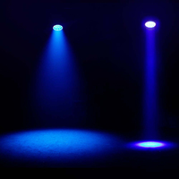 SHEHDS 19x15W RGBW Luz de escenario móvil con zoom DMX512 para DJ