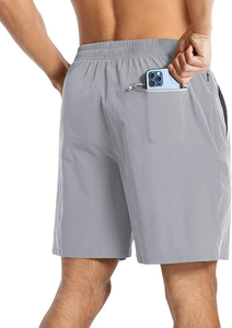 Pantalones cortos deportivos para hombre de 7 pulgadas / 5 pulgadas de secado rápido, pantalones cortos para correr, ligeros, para gimnasio, con bolsillo. - Product Image 5