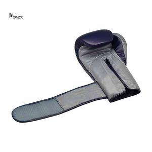 Gants de boxe Relevo à lacets en cuir PU respirant de haute qualité pour adultes unisexes, emballage personnalisable - Product Image 2