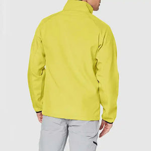 เสื้อแจ็คเก็ตซอฟต์เชลล์สั่งทำพิเศษสำหรับกิจกรรมกลางแจ้ง ระบายอากาศได้ดี กันน้ำ กันลม สำหรับฤดูใบไม้ร่วงและฤดูหนาว ผู้ผลิต OEM จำนวนมาก - Product Image 2