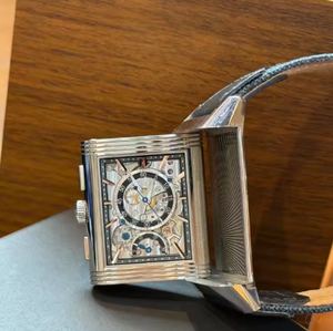 Reloj de Moda de Alta Calidad Estilo Flip Vintage 2020, Correa de Acero Inoxidable, Resistente al Agua, Espejo de Cristal de Zafiro, Puntero, para Hombre - Product Image 4