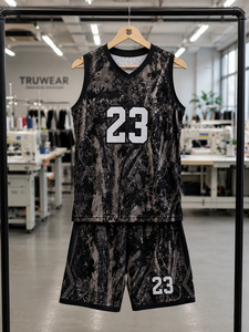 Uniforme de Baloncesto Profesional Personalizado con Sublimación, Conjunto Deportivo sin Mangas con Tela que Absorbe la Humedad - Product Image 5