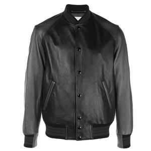 Chaqueta de Motociclista de Piel de Oveja Genuina, Hecha en Fábrica, de Alta Calidad, Duradera, Tamaño Real, Personalizada, a Prueba de Viento - Product Image 1