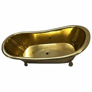 Bañera de Cobre de Lujo con Patas de Gato, Estilo Vintage, Independiente, Ecológica, para Hoteles, Villas y Diseño de Baños Domésticos - Product Image 5