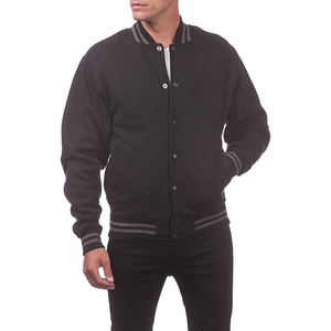 เสื้อแจ็คเก็ตเบสบอลแบบสั่งทำพิเศษสำหรับผู้ชาย รุ่น Voristy - Product Image 4