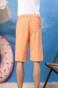 Pantalones Cortos de Hombre Casuales de Lino para Verano, Cómodos, Ligeros, Transpirables, Elegantes, Premium, Relajados, a la Moda, para la Playa - Product Image 2