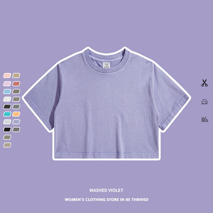 Camisetas Deportivas Personalizadas de Algodón Tejido con Estampado Frontal, Estilo Vintage Oversize, Ajuste Holgado, Color Rosa Bebé, para Gimnasio y Deporte, de Secado Rápido - Product Image 2