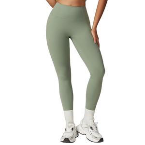 Legging de sport respirant taille haute pour femme, effet push-up, avec fermeture élastique à la taille, vente en gros 2026 - Product Image 1