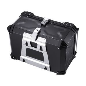 Bauletto Universale Impermeabile in Alluminio per Moto, Capacità 65L, Rivestimento in Pelle Rimovibile - Product Image 6