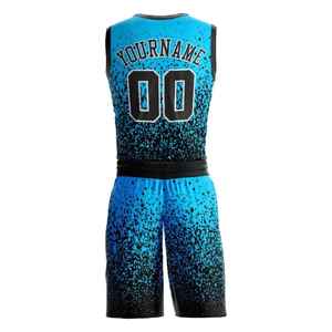 Kit de basket-ball d'équipe personnalisé avec logo personnalisé, nom imprimé, vêtements de sport de haute qualité, tissu doux. - Product Image 3