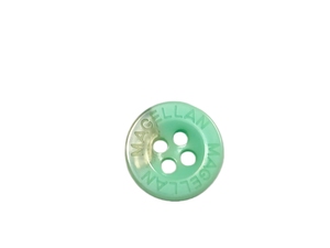 Green Resin Shirt <b>Buttons</b> 4 Hole Round Flatback Beaded Sewing <b>Buttons</b> for Shirts Sweaters Garment Accessories - Product Image 2