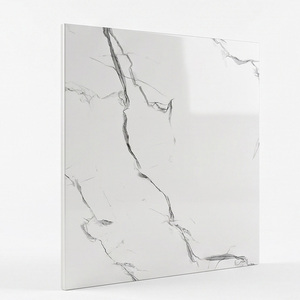 กระเบื้องปูพื้นพอร์ซเลนขัดเงาพิเศษ ขนาด 60x60 ซม. ลายหินอ่อน สำหรับโชว์รูม สำนักงาน อาคาร สำนักงาน หรือพื้นที่นั่งรอ - Product Image 5