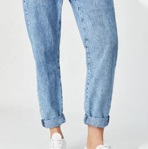 Nuevo Conjunto de Dos Piezas de Mezclilla para Mujer, Estilo Veraniego, Transpirable, de Secado Rápido, Sin Mangas, Talla Grande, Corte Ajustado, Traje Casual - Product Image 4