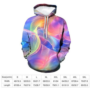 Sudaderas con Capucha Tie Dye Psicodélicas para Hombre y Mujer, Sudaderas con Diseño Gráfico Unisex, Sudaderas con Capucha de Diseño Novedoso y Moderno, Ropa Urbana para Festivales - Product Image 6